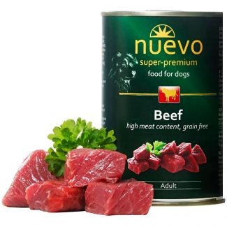 Nuevo с говеждо - за кучета над 1 година