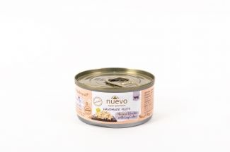Nuevo 70g Филета с пиле и яйце в собствен сос -Пълноценна и балансирана храна за възрастни котки над 1 година