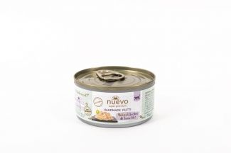 Nuevo 70g Филета с пиле и риба тон в собствен сос - Пълноценна и балансирана храна за възрастни котки над 1 година
