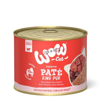 WOW Cat Adult пастет с говеждо 200гр