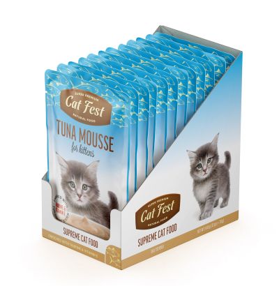 Cat Fest Kitten Мус от риба тон за малки котенца 70гр