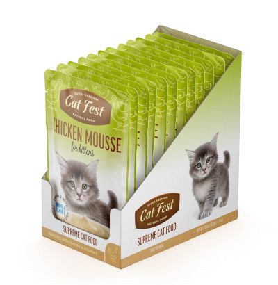 Cat Fest Kitten Мус от пиле за малки котенца  70гр