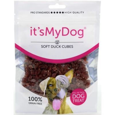 It's My Dog Duck Soft Cubes Grain Free -  меки кубчета патешко 85гр, без зърно