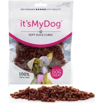 It's My Dog Duck Soft Cubes Grain Free -  меки кубчета патешко 85гр, без зърно