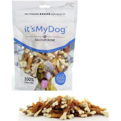 It's My Dog Calcium Bone & Chicken Grain Free -  кокълчета с пиле 85гр, без зърно
