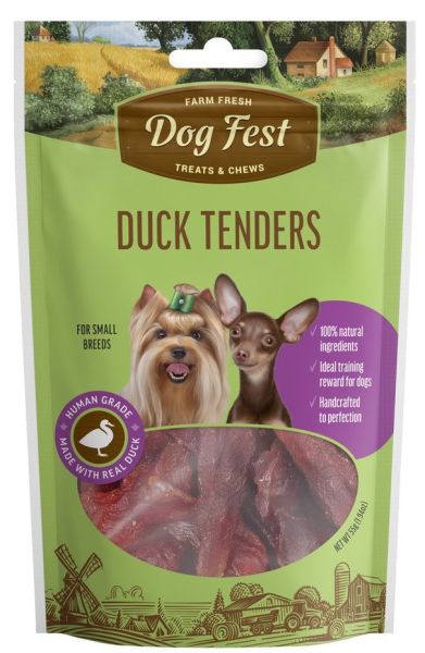 Dog Fest Патешко филе (малки породи) 55 гр