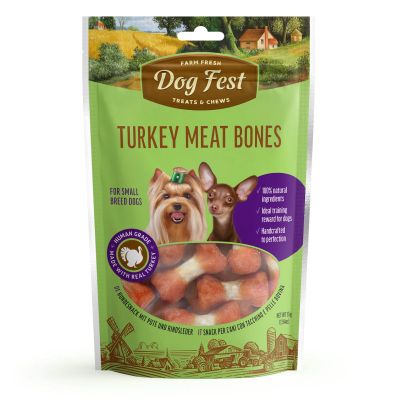 Dog Fest Кокалчета с пуешко (малки породи) 55 гр.