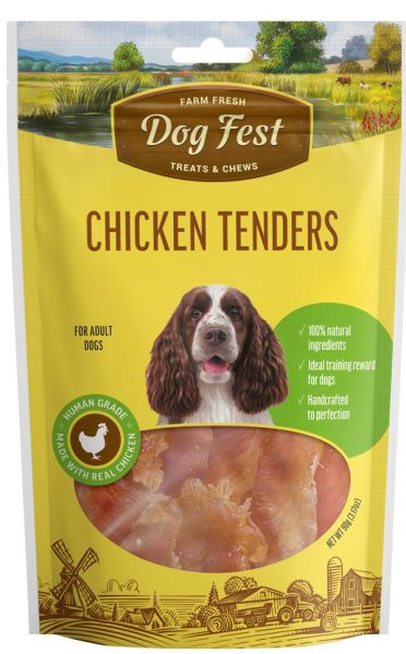 Dog Fest Пилешки филенца 90 гр.