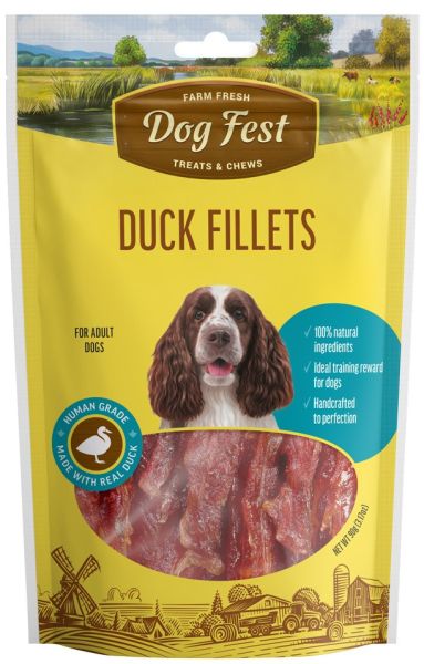 Dog Fest Патешки филенца 90 гр.