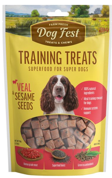 Dog Fest Телешко и сусам 90 гр.