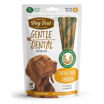 Dog Fest Дъвчащи ролки с пилешко за кучета от 5 до 40 кг