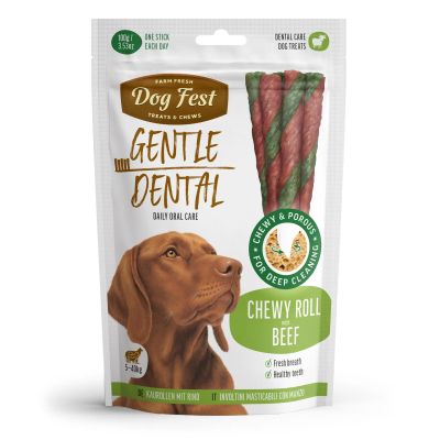 Dog Fest  Дъвчащи ролки с говеждо за кучета от 5 до 40 кг. 
