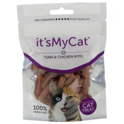 It`s My Cat хапки с пилешко и риба тон, 50 гр