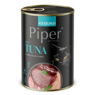 Piper® Cat 400гр - за кастрирани котки с риба тон