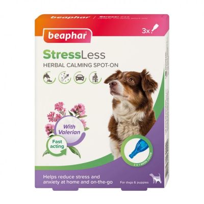 Beaphar Calming Spot On dog -  успокояващи пипети за кучета, 3 броя