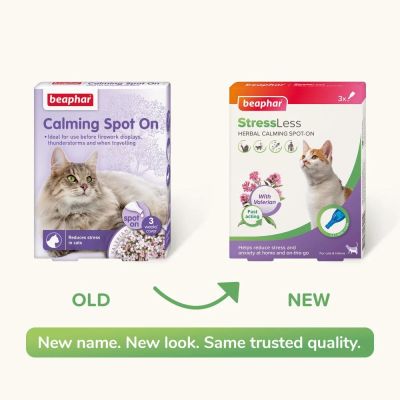Beaphar Calming Spot On cat -  успокояващи пипети за котки, 3 броя