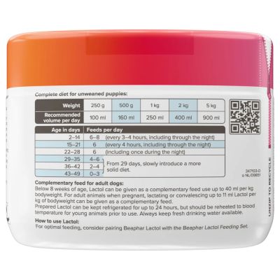 Beaphar Lactol Puppy ,сухо мляко за кученца,250гр