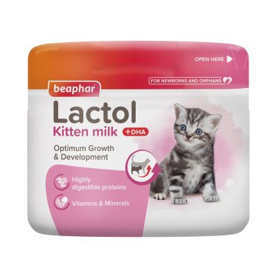 Beaphar Lactol cat ,сухо мляко за котенца,250гр