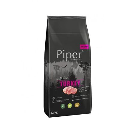 Piper Super Premium Junior Turkey 12кг -  гр.храна за подрастващи кученца с прясно пуешко месо