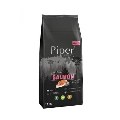 Piper Super Premium Salmon 12кг -  гр.храна за израснали кучета с прясна сьомга