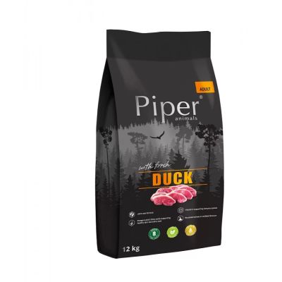 Piper Super Premium Duck 12кг -  гр.храна за израснали кучета с прясно патешко месо