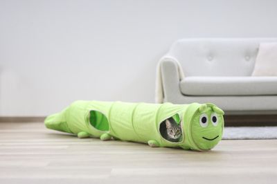 Kerbl - Cat Tunnel Caterpillar - тунел за котки гъсенца, 30/170 см.