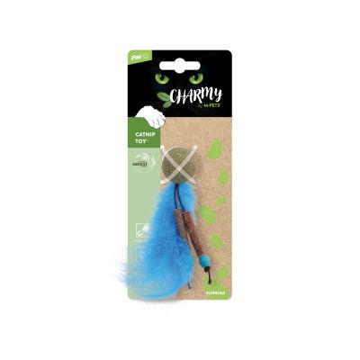 M-pets Cat Toy a Bug with Catnip Blue - Играчка за котка Буболечка с катнип син цвят