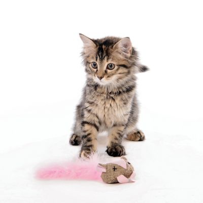 M-Pets - MOUSE - Fluorescent fabric - флуоресцираща играчка Мишка
