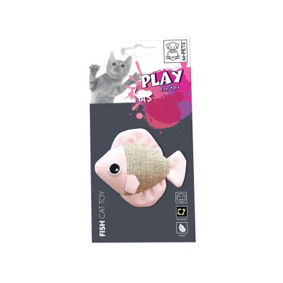 M-Pets - Toy Fish - Играчка за котка - Рибка  флуоресцираща 8/7см
