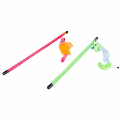 EBI - Fishing rod marine fun & display - Въдица за котки Пухкава с нос 40см