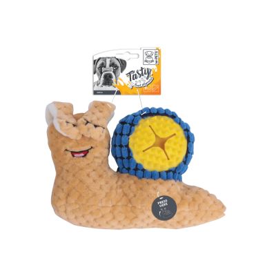 M-Pets - SNAIL Daria - Играчка за лакомаства Охлюв, изкачащи очи 24 см