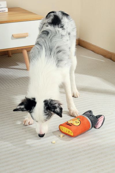 M-pets Dog Toy Oscar - Играчка за куче портокал Оскар за лакомства с уши