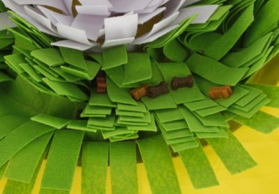 Kerbl - Snuffle Mat Bowl - килимче за лакомства купа