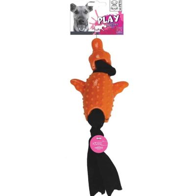 M-Pets - SIMONA Dog Toy with vibrating tag - Каучукова Патица с вибрираща шия Симона