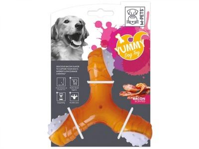 M-Pets - Yummy toy with Bacon Flavor Star - дентална играчка звезда с вкус на бекон 15cm
