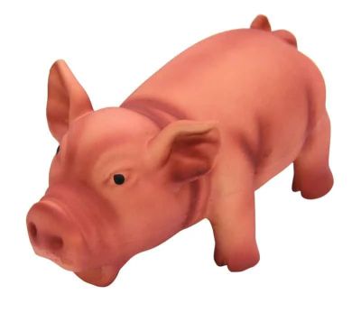 Kerbl - Pig - Играчка Прасе грухтящо 15 см. - розово / сиво
