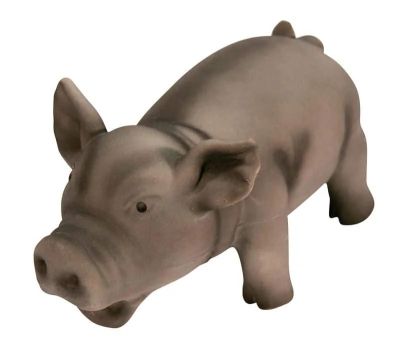 Kerbl - Pig - Играчка Прасе грухтящо 15 см. - розово / сиво
