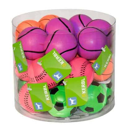 Kerbl - Neon Balls - Играчка Топка неон 6 см.
