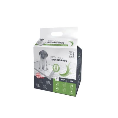 M-Pets Green Grass Puppy training pads - Памперси за постилане с аромат на Трева 60 х 60 см / 30 бр