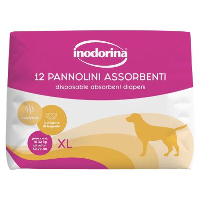 Inodorina pannolini  Памперси тип гащички, XL 16-32 кг, 50-70 см, 12 бр