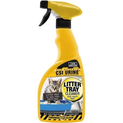CSI Urine – Спрей за почистване на котешки тоалетни и клетки 500 ml.