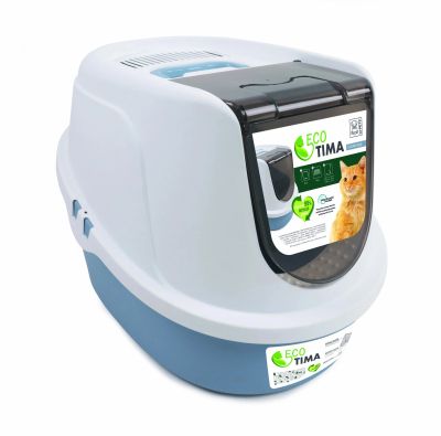 M-pets Tima Eco - Закрита котешка тоалетна Тима M 53 см