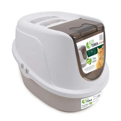 M-pets Tima Eco - Закрита котешка тоалетна Тима M 53 см