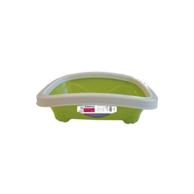 M-Pets - MEMPHIS Cat Litter Tray - Котешка тоалетна Мемфис заоблена, с борд XL 60 / 50 см