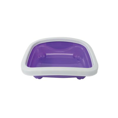 M-Pets - MEMPHIS Cat Litter Tray - Котешка тоалетна Мемфис заоблена, с борд XL 60 / 50 см