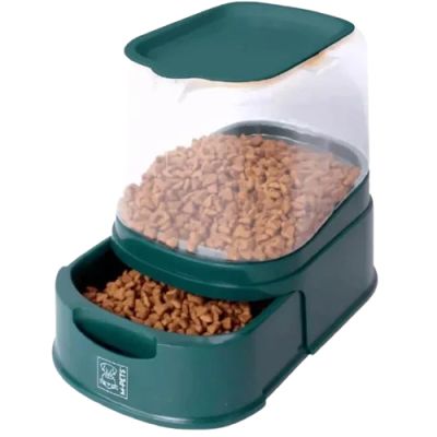 M-Pets Dispenser Lena - Диспенсър за храна Лена зелен 3000 мл