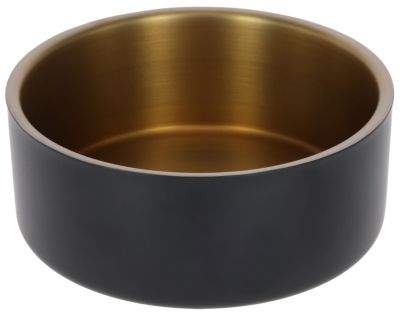 Stainless Steel Bowl Golden Двустенна стоманена купа  450 мл