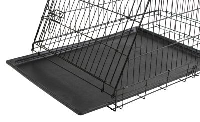 Kerbl - Dog Cage - Метална клетка, сгъваема скосена 107 / 74 / 85, 2 врати