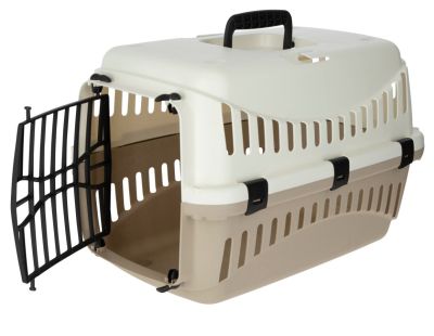 Kerbl Transport Box Expedion – транспортна чанта за куче или котка до 10 кг  45 / 30 / 30 см крем