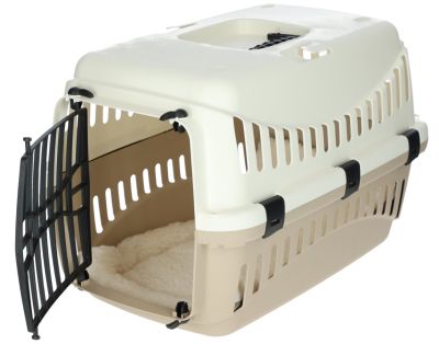 Kerbl Transport Box Expedion – транспортна чанта за куче или котка до 10 кг  45 / 30 / 30 см крем